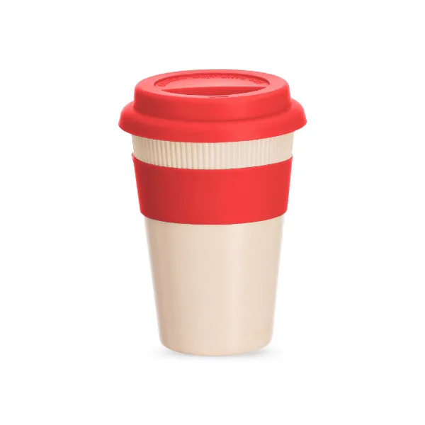 Copo personalizado de fibra de bambu 450 ml